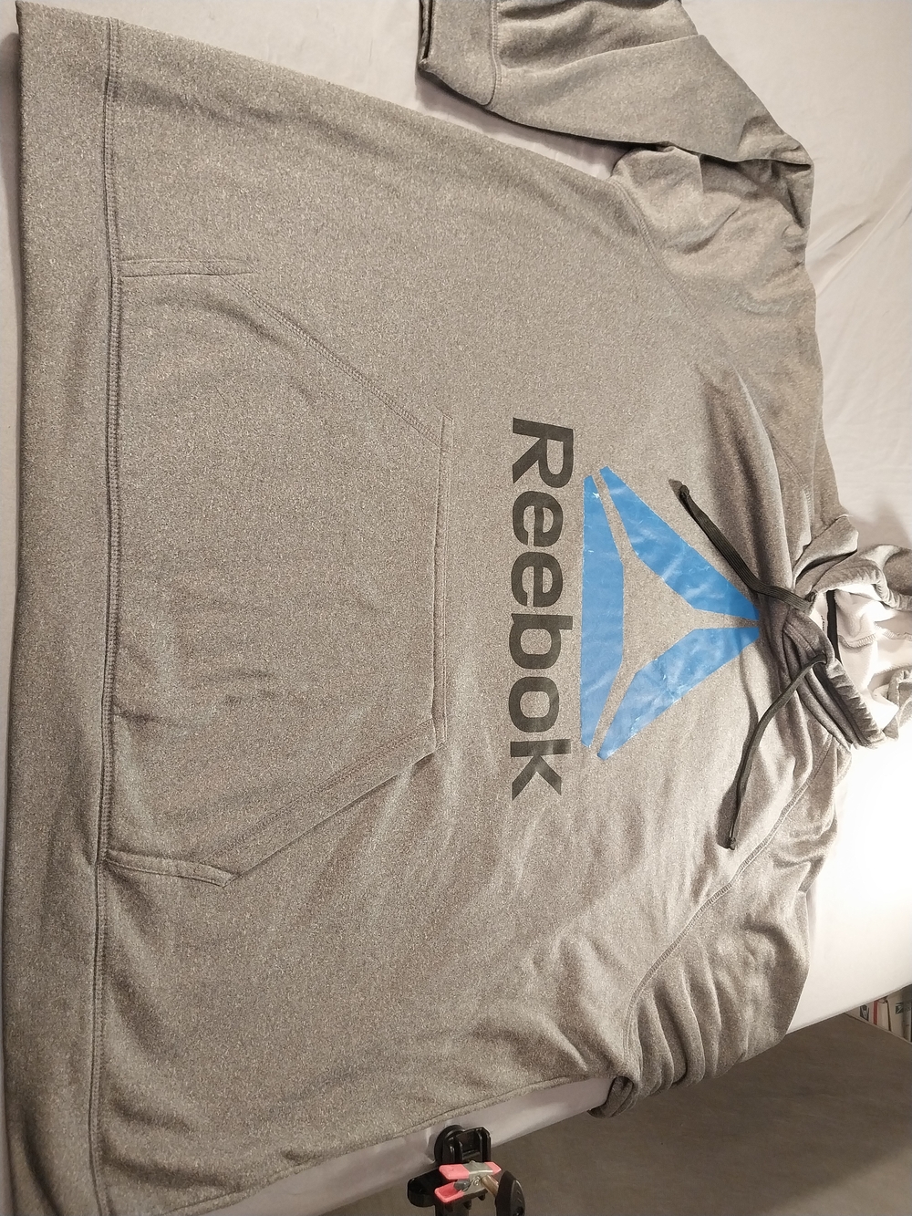 Reebok Mens Pullover Hoodie 4XL Gray #464
